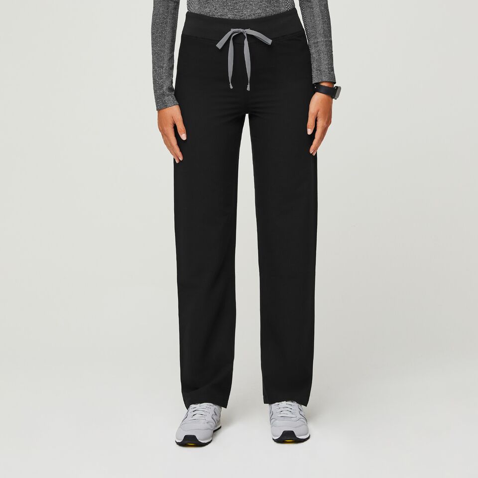 Women's High Waisted Livingston Scrub Pants™ - Black · FIGS