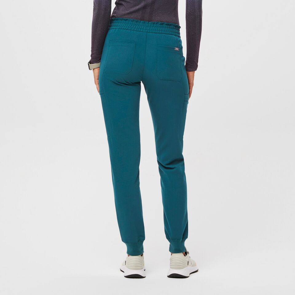 Women's Lesage Jogger Scrub Pants - Caribbean Blue · FIGS