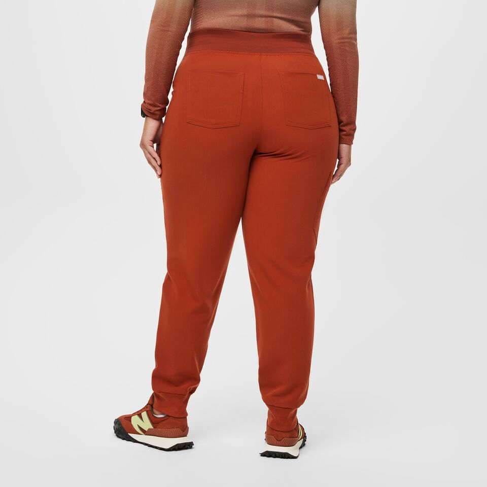 Women's High Waisted Zamora Jogger Scrub Pants™ - Auburn · FIGS