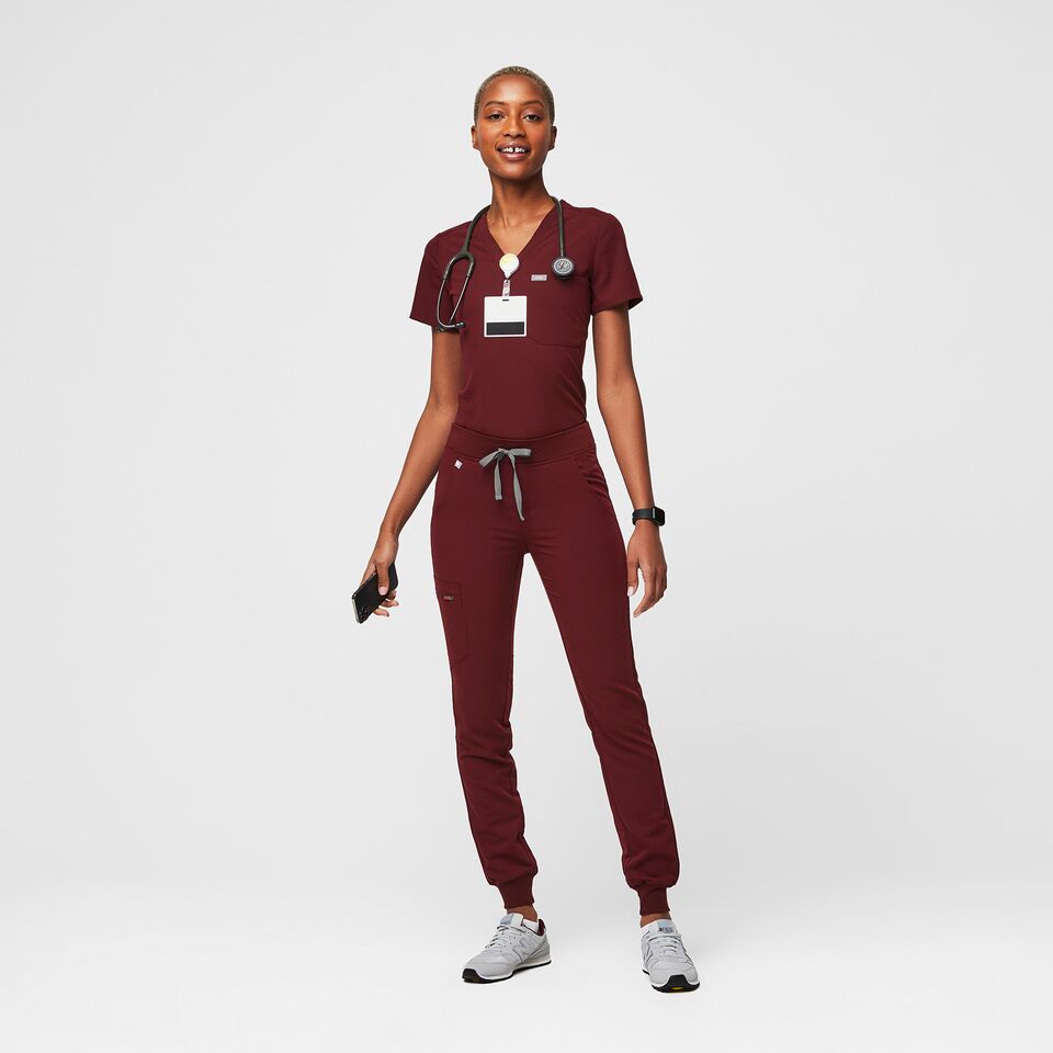Pantalón deportivo de uniforme médico Zamora™ para mujer - Negro · FIGS