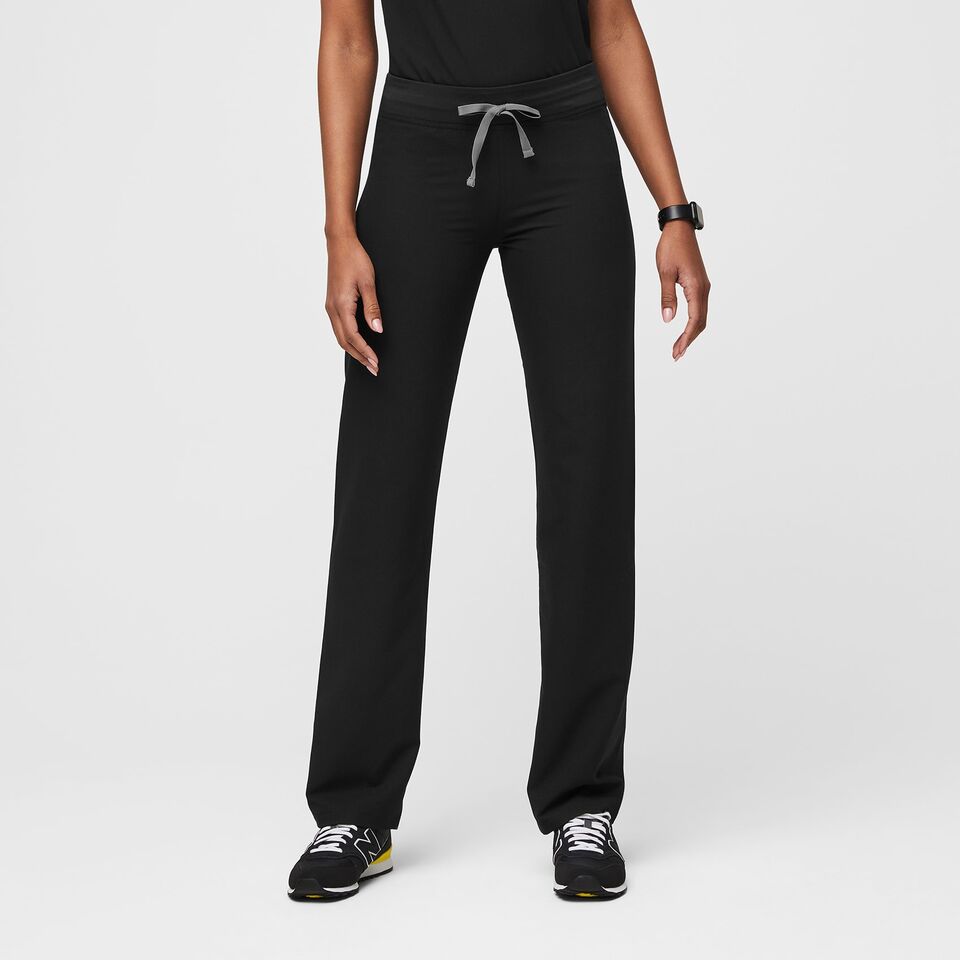 Women's High Waisted Livingston Scrub Pants™ - Black · FIGS