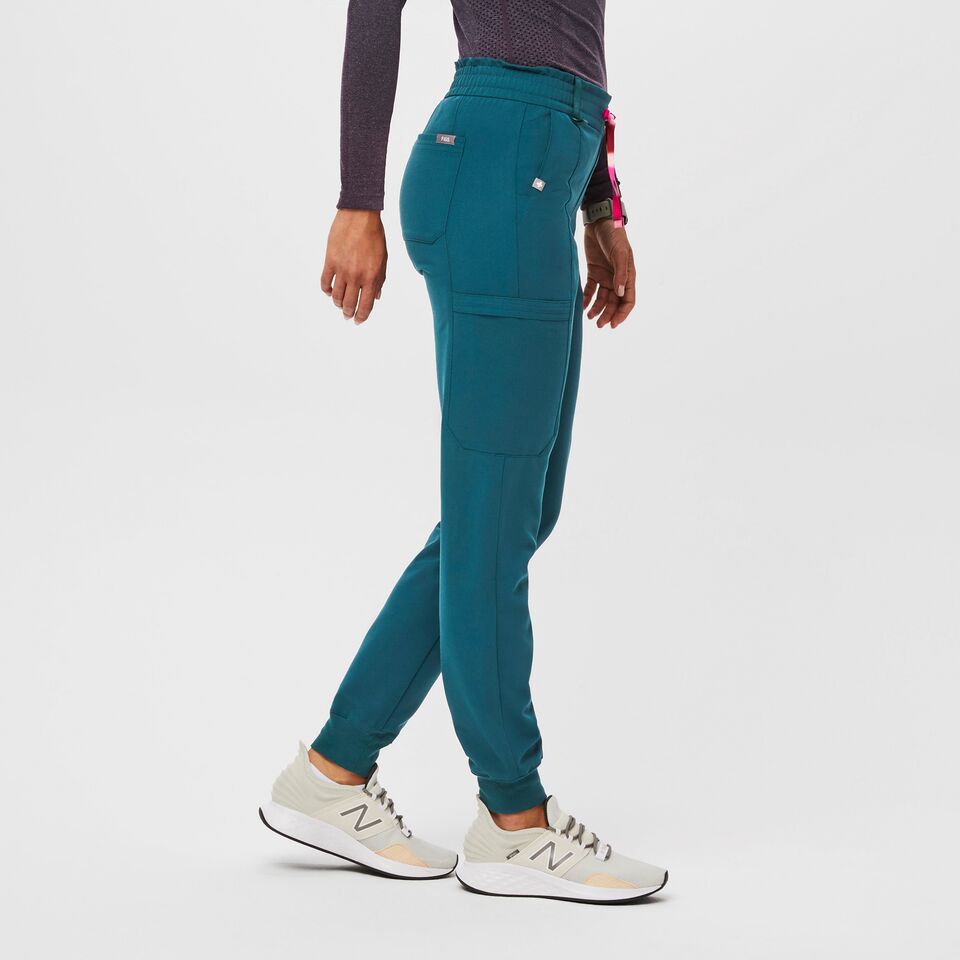 Track Figs Women's Zamora Jogger Scrub Pants - Sandstone - XXS - Tall