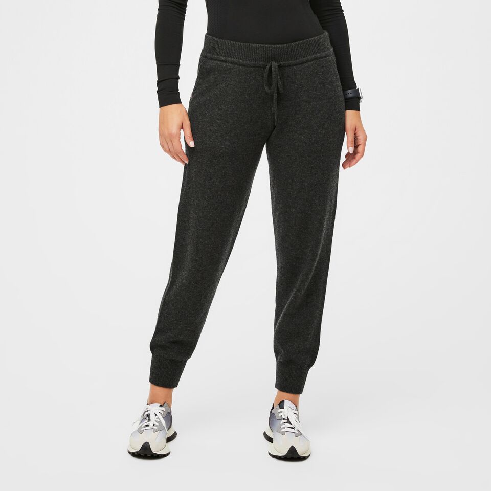 Pantalon détente ceinture élastiquée molleton Femme GRIS