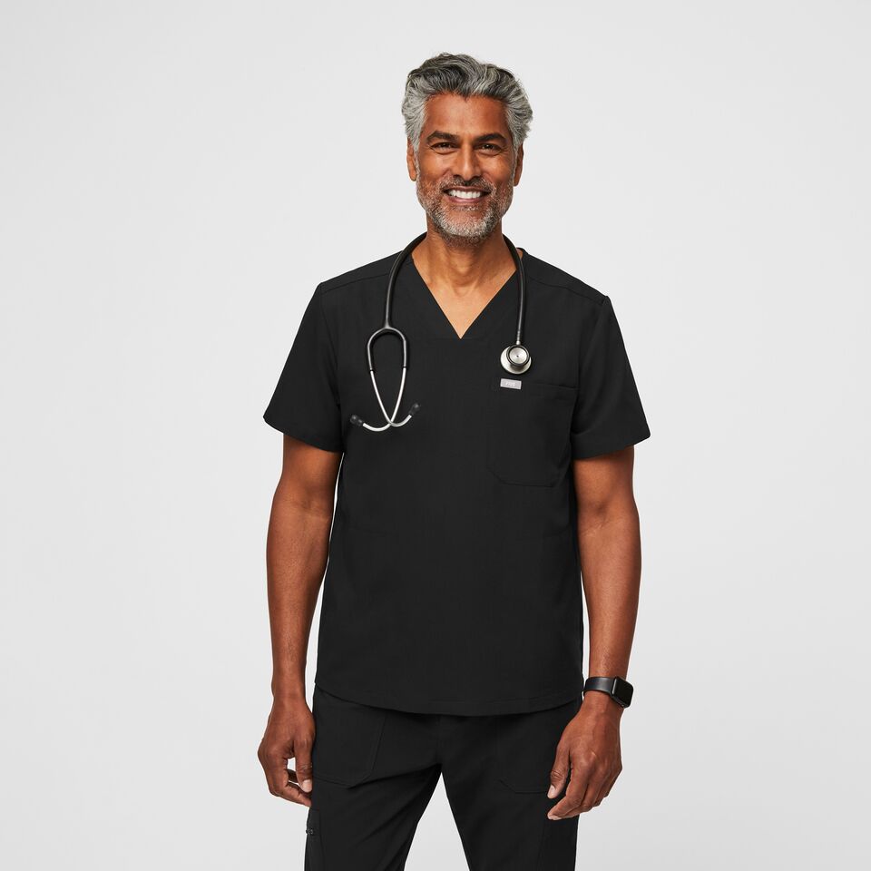 Men's Steven V-Neck Scrub Top