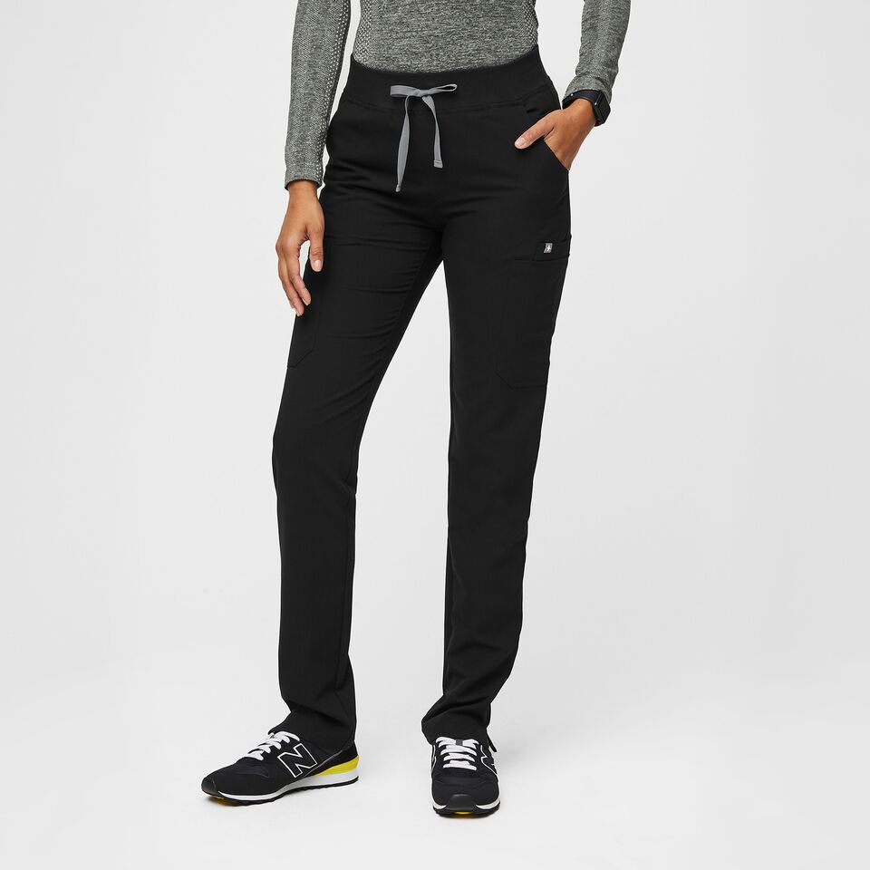 Women's Yola™ Skinny Scrub Pants 2.0 - Black · FIGS