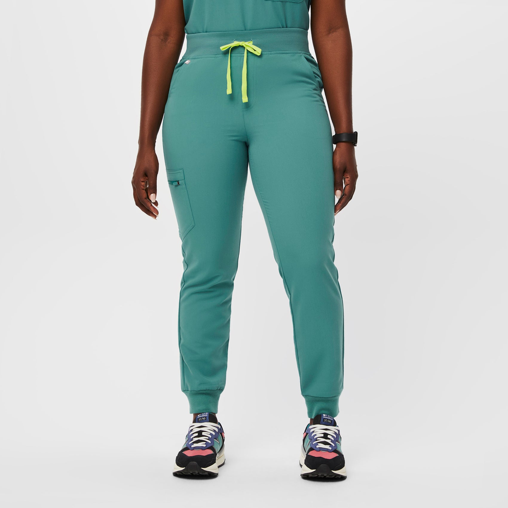 Pantalones deportivos de uniforme médico cintura alta Zamora™ para
