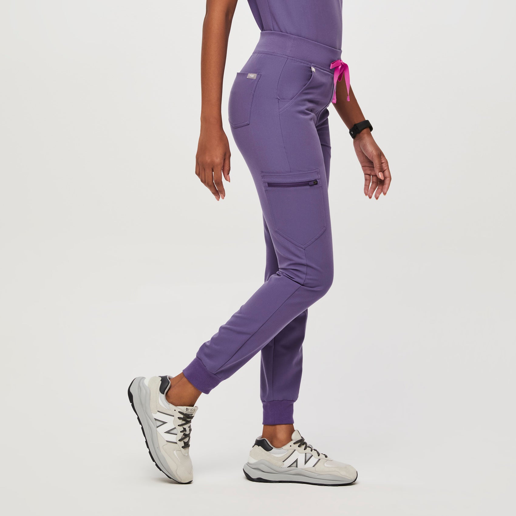 Pantalones deportivos para mujer con bolsillos laterales con cordón  Pantalones Joggers Yoga yeacher