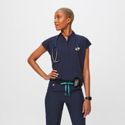 Blusa de uniforme médico tamaño grande Rafaela™ FREEx™ para mujer