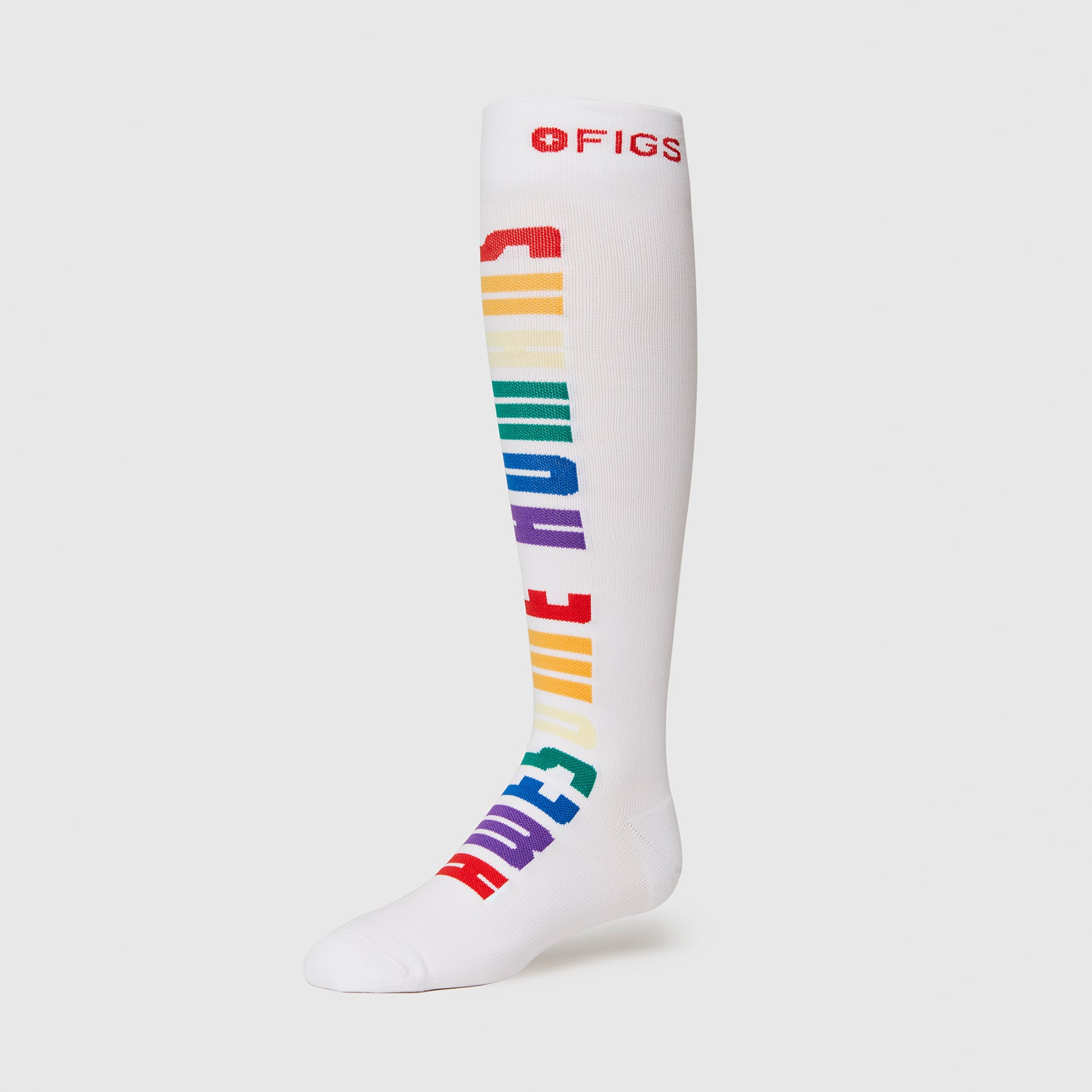 Women's Rainbow Multistripe Knee High Socks - Socks n Socks